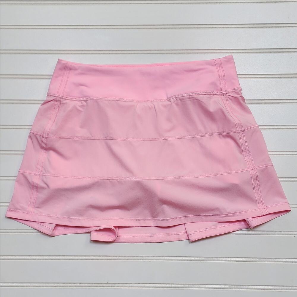 Lululemon Pace Rival Mid-Rise Skirt Size 4 Tall Pink